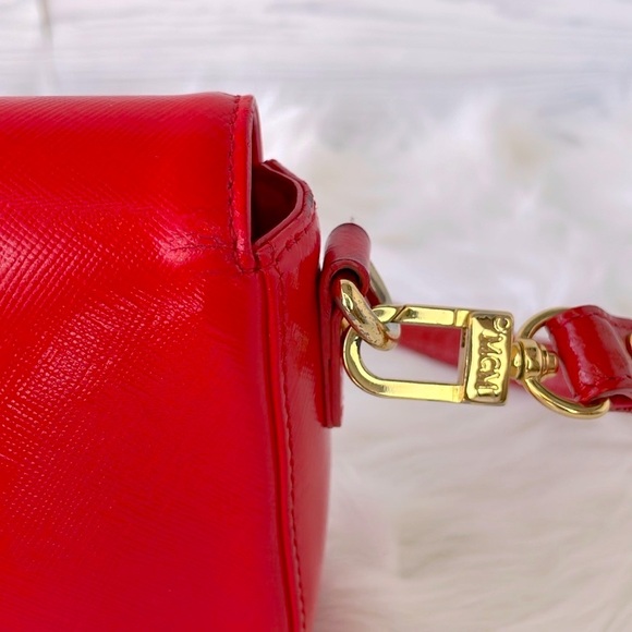MCM Red Crossbody - Picture 9 of 17